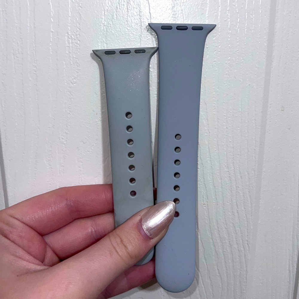 Grey Apple Watch Band
